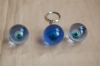 cute acrylic ball keychain
