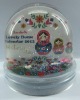 Wholesale acrylic photo frame snow globe