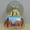 Wholesale (souvenir) resin Christmas snow globe