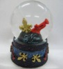 Wholesale (souvenir) resin Christmas snow globe