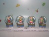 Wholesale polyresin snow globe ball,santa claus