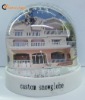 Wholesale 3D Villa Picture Snow Globe