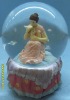 polyresin Mother's Day Snow Globe