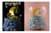 lighted snow globe