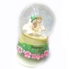 Plastic snow globe
