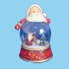 Christmas snow globe