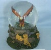 Wholesale 100mm Eagle Polyresin Water Globes