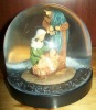 Polyresin Religion Water Globe