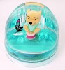 Wholesale mini glass snow globe with bear decoration inside