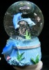 Ocean crystal snow globe