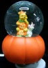 pumpkin snow globe