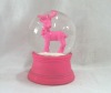 Wholesale Resin Reindeer water globe /snow globe