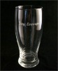 Wholesale CLEAR WITH DECAL BEER GLASS