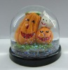 Wholesale Halloween pumpkin snow globe