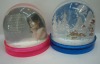 Wholesale plastic photo frame snow globe