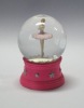 Wholesale polyresin ballet snow globe