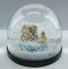 Wholesale small island snow globe