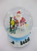 Wholesale Polyresin Xmas Snow Ball,Polyresin Santa Claus Snow Globe