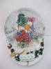 Wholesale Polyresin Xmas Snow Ball,Polyresin Santa Claus Snow Globe