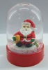 Wholesale lovely santa snowflake snow globe