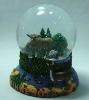 Wholesale polyresin water ball, polyresin snow globe