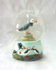 Wholesale Polyresin Bird Souvenir Water Globe