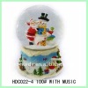 Wholesale Christmas crystal glass globe