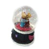 Resinic figurine water globe