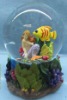 Wholesale Polyresin Mermaid water Globe