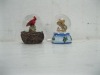 Wholesale Light control music snow globe