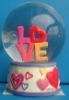 Wholesale love gift creativesnow\water globe
