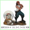 Wholesale Polyresin Young Pirate Water Globe On Sale