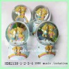 Cute bear resin water balls