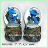 Wholesale cute dolphin water ball glass gifts