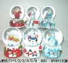 Wholesale top sale resin water ball for christmas day