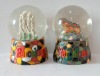polyresin building snow ball craft