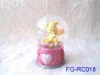 Wholesale LED water globe ,resin crafts
