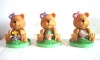 Polyrsein valentine bear water globe decoration gifts