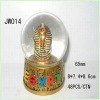glass gifts inside Egyptian resin figurines