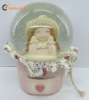 Pretty Girl Snow Globe with Drawer