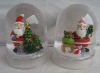Wholesale resin santa acrylic snow globe