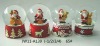 Wholesale Polyresin santa Claus Water ball