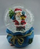 Wholesale red santa snow globes