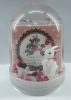 Wholesale acrylic photo frame snow globe