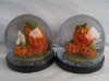 Wholesale Halloween pumpkin snow globe