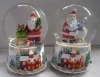 Wholesale Christmas crafts Santa Claus snow globe