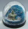 Wholesale blue ocean snow globe