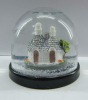 Wholesale castle house snow globe
