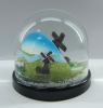 Wholesale Windmill field snow globe