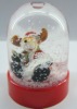 Wholesale cartoon deer snow globe